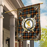 Clan Brown Ancient Tartan Crest Garden Flag - Celtic Thistle XI81 Clan Brown / Broun Tartan Today