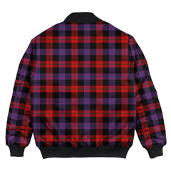 Clan Brown Modern Tartan Bomber Jacket VV53 Brown Modern Tartan Tartan Bomber Jacket