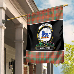 Clan Bruce Ancient Tartan Crest Garden Flag - Welcome ET97 Clan Bruce Tartan Today