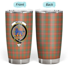 Clan Bruce Ancient Tartan Crest Tumbler IE46 Clan Bruce Tartan Today
