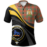 Clan Bruce Ancient Tartan Polo Shirt - Royal Coat Of Arms Style OT26 Bruce Ancient Tartan Tartan Polo