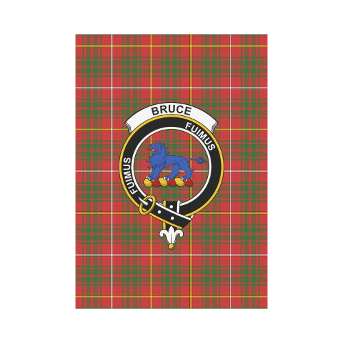 Clan Bruce Modern Tartan Crest Garden Flag RU51 Clan Bruce Tartan Today
