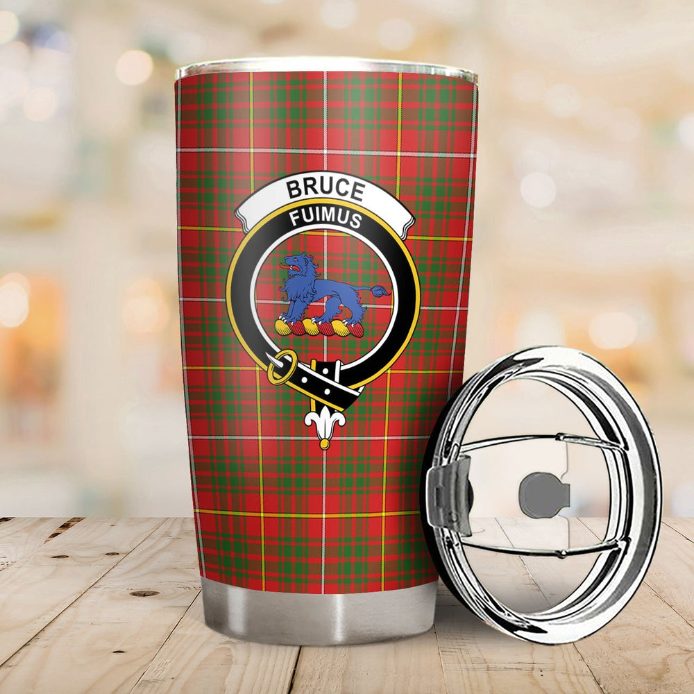 Clan Bruce Modern Tartan Crest Tumbler DZ31 Clan Bruce Tartan Today