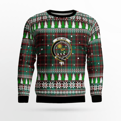 Clan Buchan Ancient Crest Tartan Christmas Ugly Sweater JT15 Buchan Ancient Crest Tartan Tartan Ugly Sweater