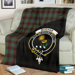 Clan Buchan Ancient Tartan Crest Blanket Wave Style NF15 Clan Buchan Tartan Today