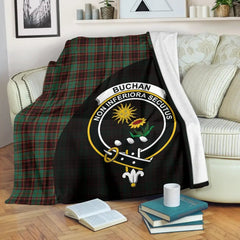 Clan Buchan Ancient Tartan Crest Blanket Wave Style NF15 Clan Buchan Tartan Today