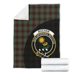 Clan Buchan Ancient Tartan Crest Blanket Wave Style NF15 Clan Buchan Tartan Today