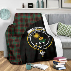 Clan Buchan Ancient Tartan Crest Blanket Wave Style NF15 Clan Buchan Tartan Today