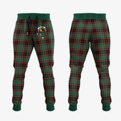 Clan Buchan Ancient Tartan Crest Jogger Sweatpants IM78 Clan Buchan Tartan Today