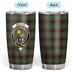 Clan Buchan Ancient Tartan Crest Tumbler HK81 Clan Buchan Tartan Today