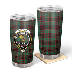 Clan Buchan Ancient Tartan Crest Tumbler HK81 Clan Buchan Tartan Today