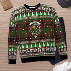 Clan Buchan Modern Crest Tartan Christmas Ugly Sweater VC18 Buchan Modern Crest Tartan Tartan Ugly Sweater