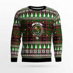 Clan Buchan Modern Crest Tartan Christmas Ugly Sweater VC18 Buchan Modern Crest Tartan Tartan Ugly Sweater