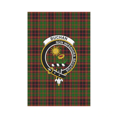 Clan Buchan Modern Tartan Crest Garden Flag PT29 Clan Buchan Tartan Today