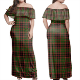 Clan Buchan Modern Tartan Hawaii Dress SE65 Clan Buchan Tartan Hawaii Dress