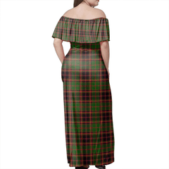 Clan Buchan Modern Tartan Hawaii Dress SE65 Clan Buchan Tartan Hawaii Dress