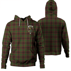 Clan Buchan Modern Tartan Hoodie Crest QVRUDEZA-1 Buchan Modern Tartan Hoodies