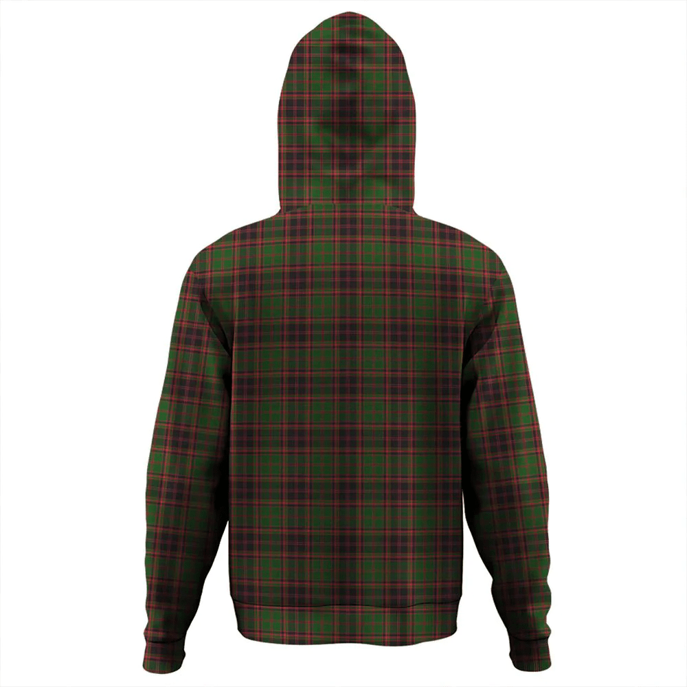 Clan Buchan Modern Tartan Hoodie Crest QVRUDEZA-1 Buchan Modern Tartan Hoodies