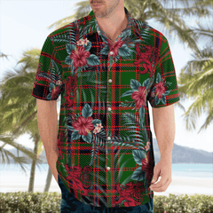 Clan Buchan Modern Tartan Scottish Lion Hawaiian Shirt QD66 Buchan Modern Tartan Tartan Hawaii Shirt