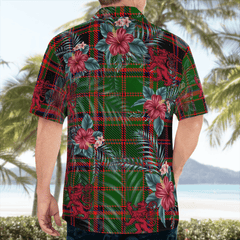 Clan Buchan Modern Tartan Scottish Lion Hawaiian Shirt QD66 Buchan Modern Tartan Tartan Hawaii Shirt