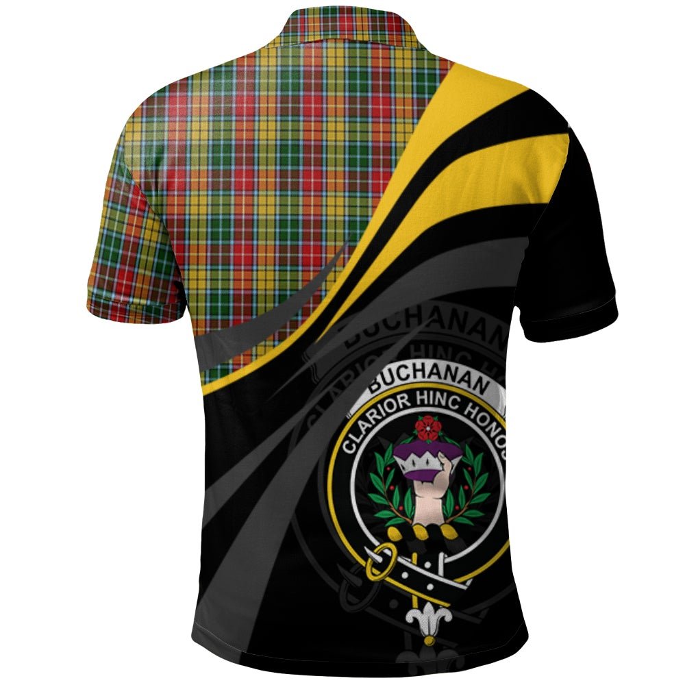 Clan Buchanan 02 Tartan Polo Shirt - Royal Coat Of Arms Style YT58 Buchanan 02 Tartan Tartan Polo