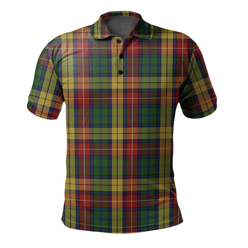 Clan Buchanan 03 Tartan Polo Shirt DH30 Buchanan 03 Tartan Tartan Polo