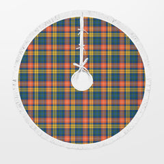 Clan Buchanan Ancient Tartan Christmas Tree Skirt DF27 Buchanan Ancient Tartan Tartan Christmas