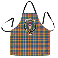 Clan Buchanan Ancient Tartan Crest Apron AI18 Clan Buchanan Tartan Today
