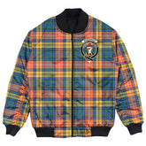 Clan Buchanan Ancient Tartan Crest Bomber Jacket AQ74 Buchanan Ancient Tartan Tartan Bomber Jacket