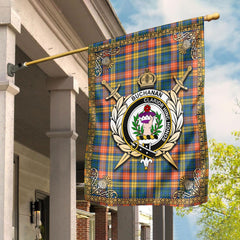 Clan Buchanan Ancient Tartan Crest Garden Flag - Celtic Thistle YZ79 Clan Buchanan Tartan Today