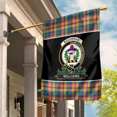 Clan Buchanan Ancient Tartan Crest Garden Flag - Welcome BM15 Clan Buchanan Tartan Today