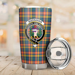 Clan Buchanan Ancient Tartan Crest Tumbler VM43 Clan Buchanan Tartan Today