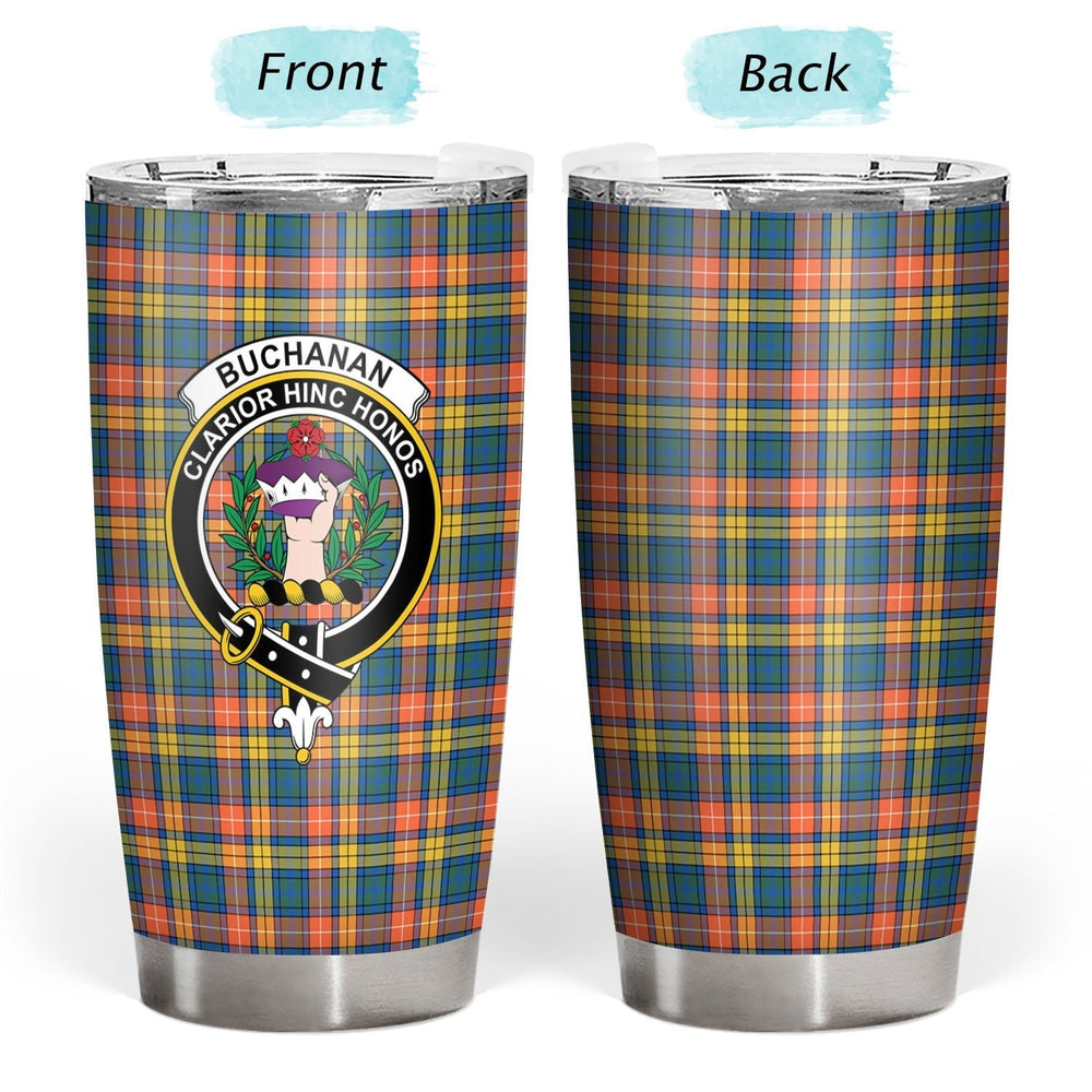 Clan Buchanan Ancient Tartan Crest Tumbler VM43 Clan Buchanan Tartan Today