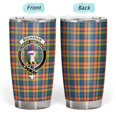 Clan Buchanan Ancient Tartan Crest Tumbler VM43 Clan Buchanan Tartan Today