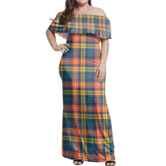 Clan Buchanan Ancient Tartan Hawaii Dress NB38 Clan Buchanan Tartan Hawaii Dress
