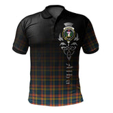 Clan Buchanan Ancient Tartan Polo Shirt - Alba Celtic Style FO13 Buchanan Ancient Tartan Tartan Polo