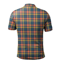 Clan Buchanan Ancient Tartan Polo Shirt NP64 Buchanan Ancient Tartan Tartan Polo