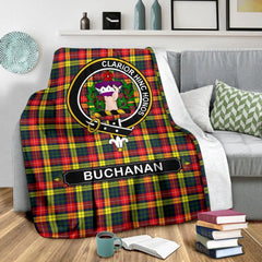 Clan Buchanan Family Tartan Crest BlanketsXM27 Clan Buchanan Tartan Today