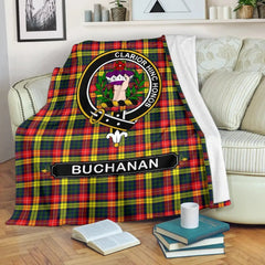 Clan Buchanan Family Tartan Crest BlanketsXM27 Clan Buchanan Tartan Today