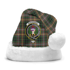 Clan Buchanan Hunting Tartan Crest Christmas Santa Hat WX12 Buchanan Hunting Tartan Tartan Santa Hat