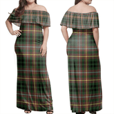 Clan Buchanan Hunting Tartan Hawaii Dress IX54 Clan Buchanan Tartan Hawaii Dress