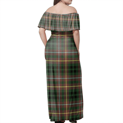 Clan Buchanan Hunting Tartan Hawaii Dress IX54 Clan Buchanan Tartan Hawaii Dress