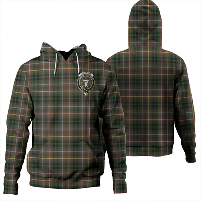 Clan Buchanan Hunting Tartan Hoodie Crest