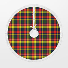 Clan Buchanan Modern Tartan Christmas Tree Skirt GC40 Buchanan Modern Tartan Tartan Christmas