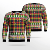 Clan Buchanan Modern Tartan Christmas Ugly Sweater OP70 Buchanan Modern Tartan Tartan Ugly Sweater