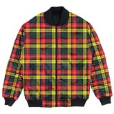Clan Buchanan Modern Tartan Clan Bomber Jacket NX64 Buchanan Modern Tartan Tartan Bomber Jacket