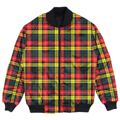 Clan Buchanan Modern Tartan Clan Bomber Jacket NX64 Buchanan Modern Tartan Tartan Bomber Jacket