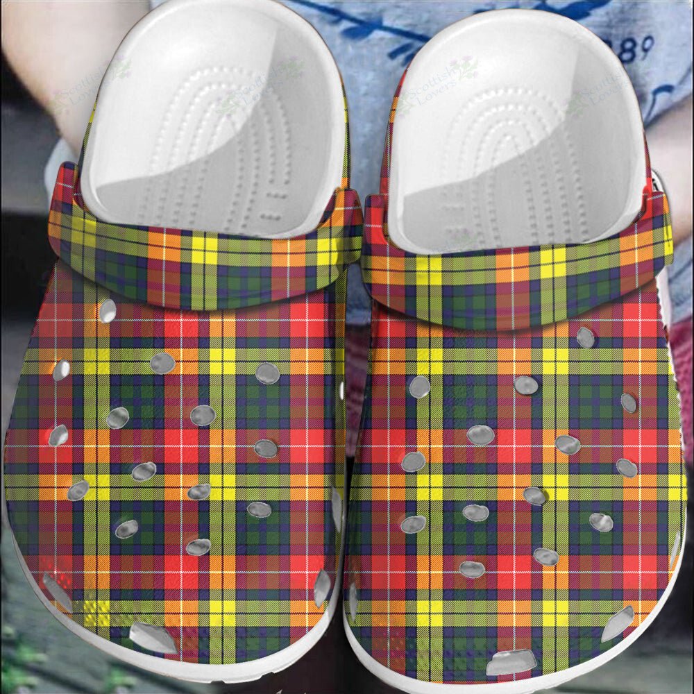 Clan Buchanan Modern Tartan Clogs Classic NC32 Buchanan Modern Tartan Tartan Today