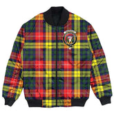Clan Buchanan Modern Tartan Crest Bomber Jacket HZ15 Buchanan Modern Tartan Tartan Bomber Jacket