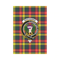 Clan Buchanan Modern Tartan Crest Garden Flag NP13 Clan Buchanan Tartan Today